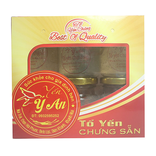 Tổ yến chưng sẵn Ý An hộp 6 hũ - YACS2